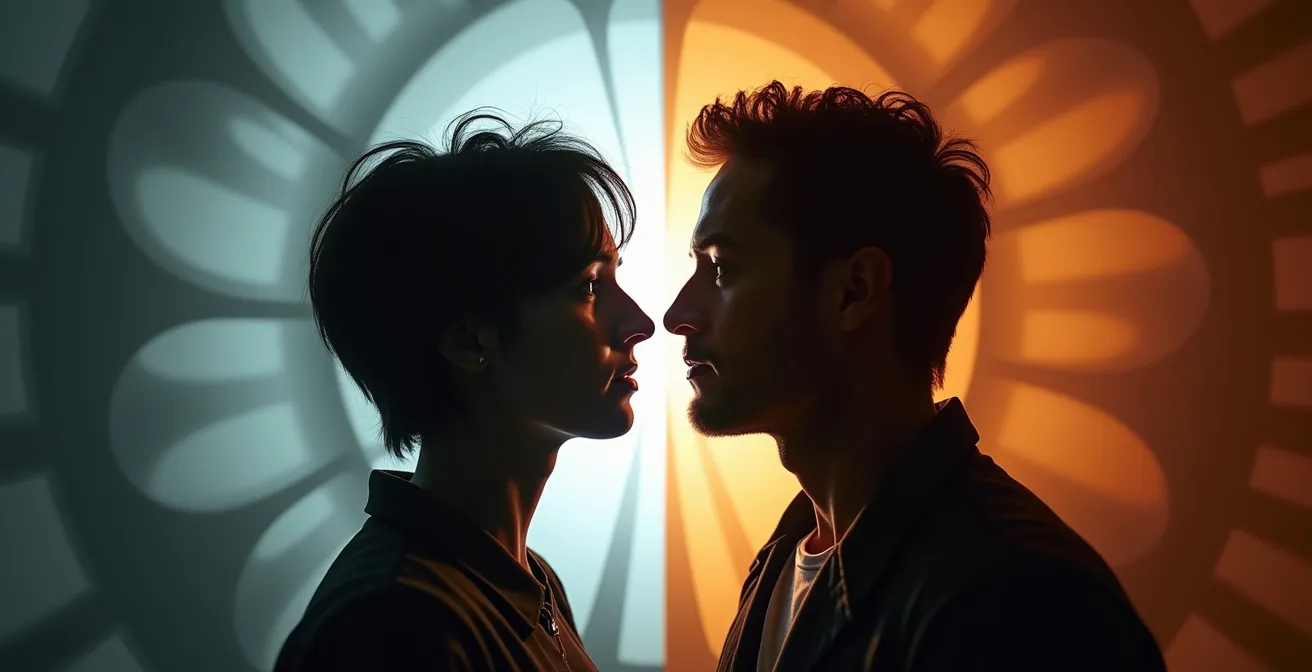 Démonstration du mouvement correct de la tête avec des verres progressifs